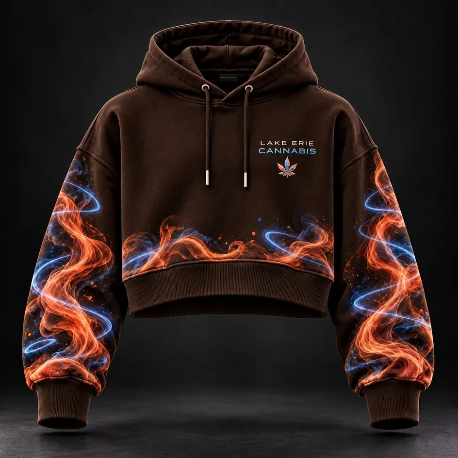 Cropped Smoke Hoodie concept render