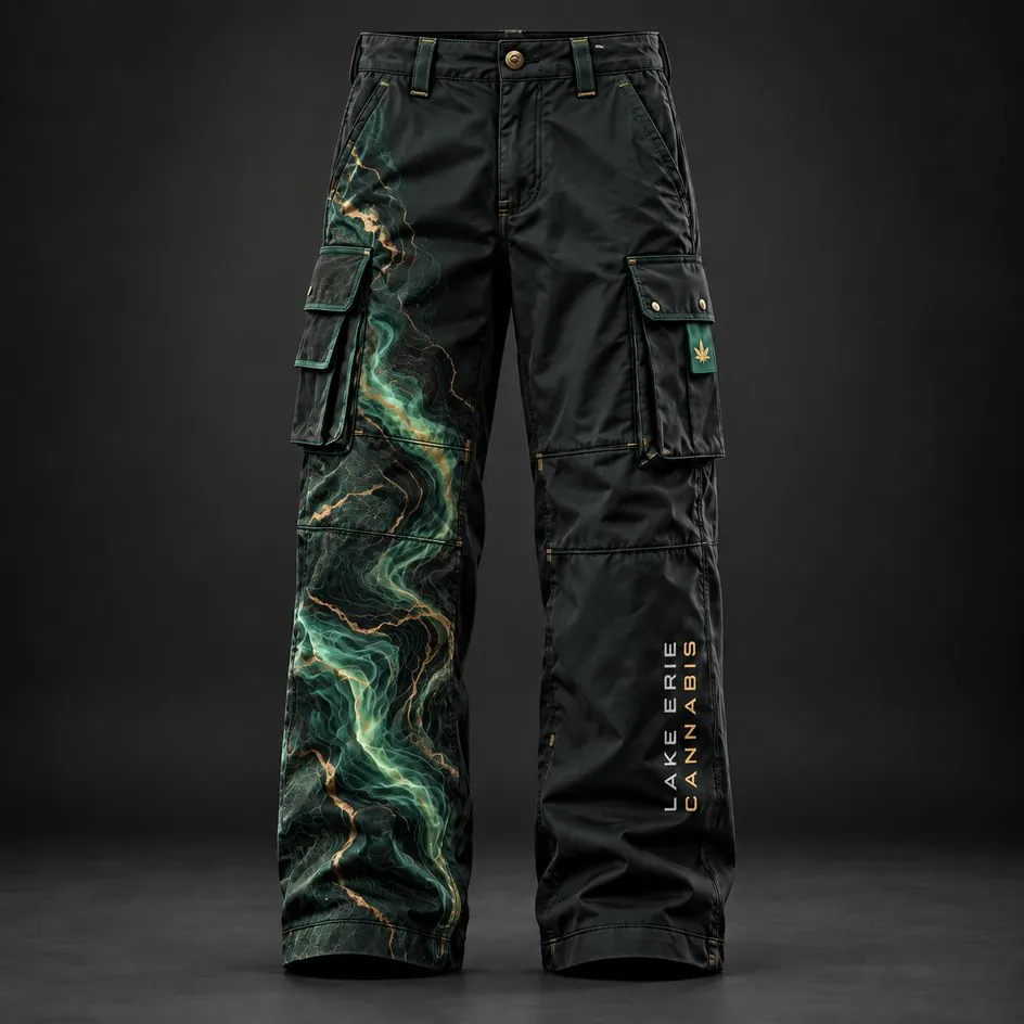 Smoke Cargo Pants concept render