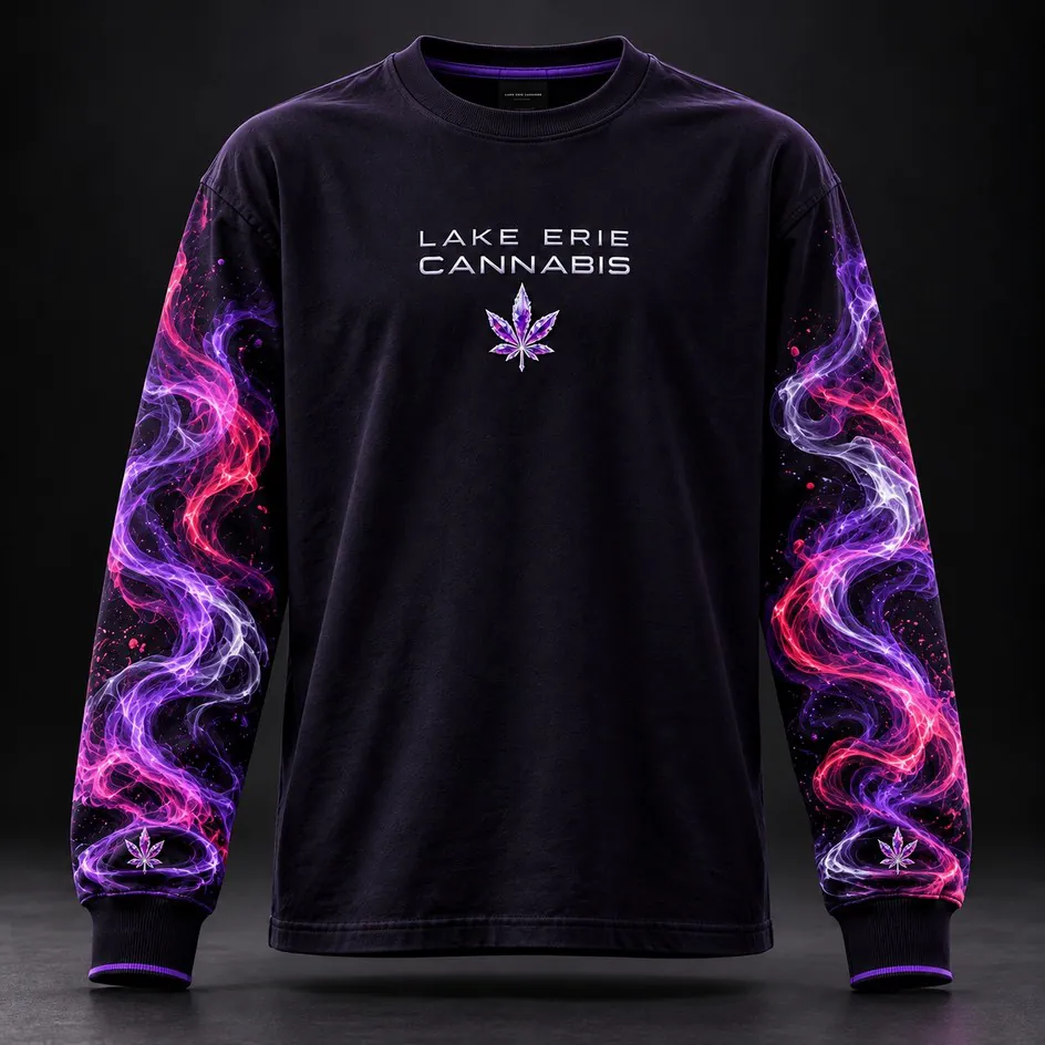 Smoke Long-Sleeve Tee concept render