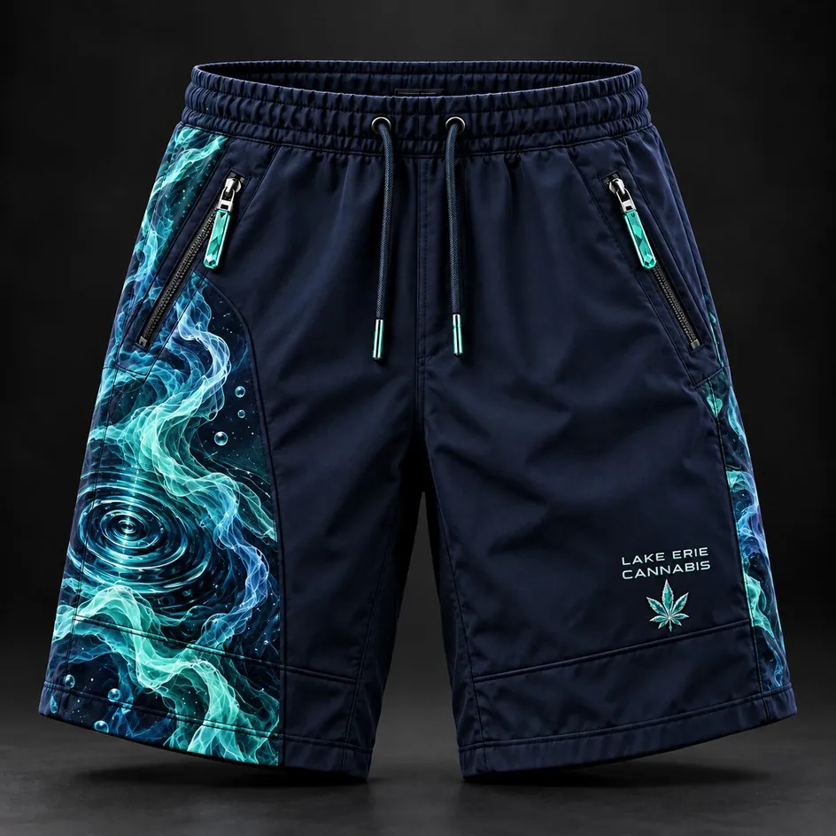 Smoke Technical Shorts concept render